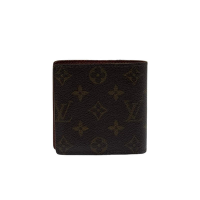 Louis Vuitton Monogram Bifold Wallet for Men, Leather and Zipper Closure