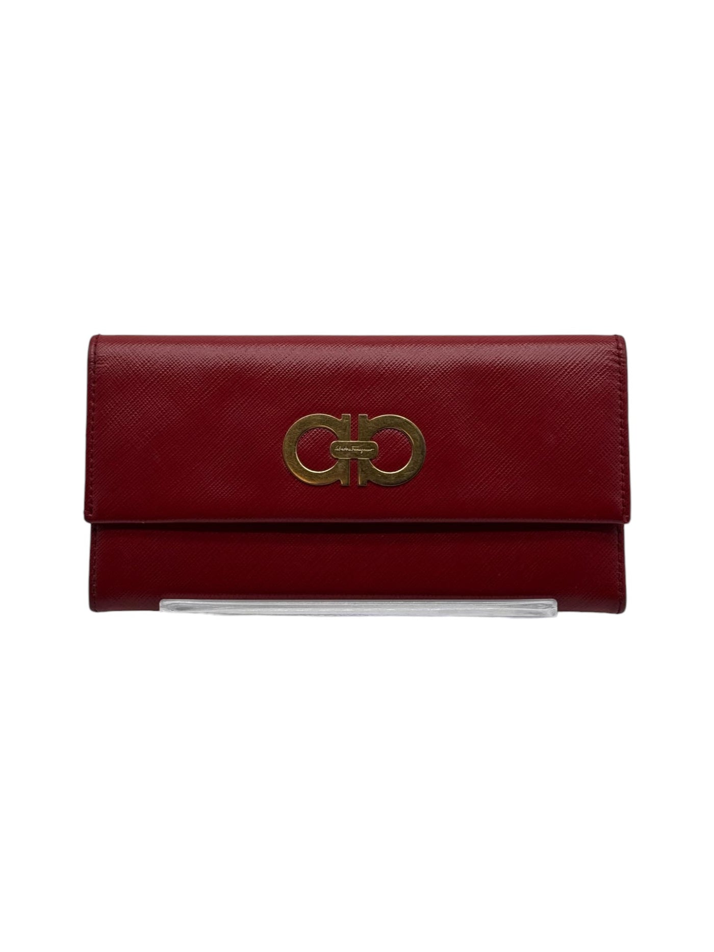 SALVATORE FERRAGAMO Large Wallet in Red