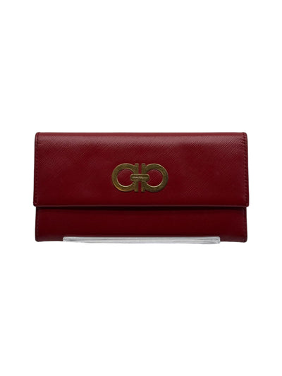 SALVATORE FERRAGAMO Large Wallet in Red