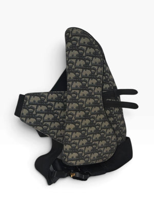 Christian Dior Oblique Jacquard Saddle