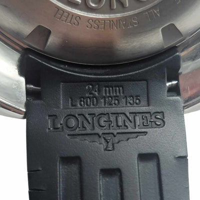 Longines Hydroconquest Sterling Silver Swiss Made Watch 24 mm
