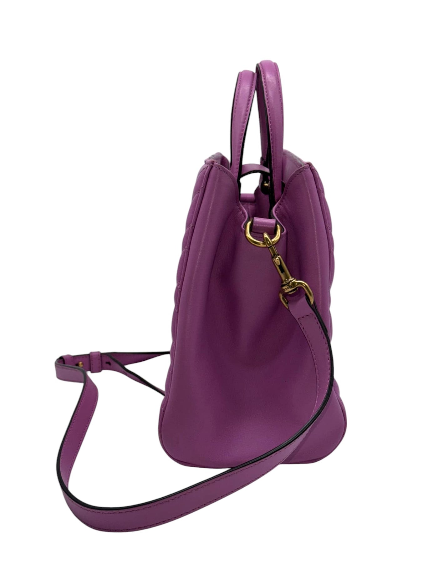 Bolso tote GUCCI GG Marmont Matelasse en morado