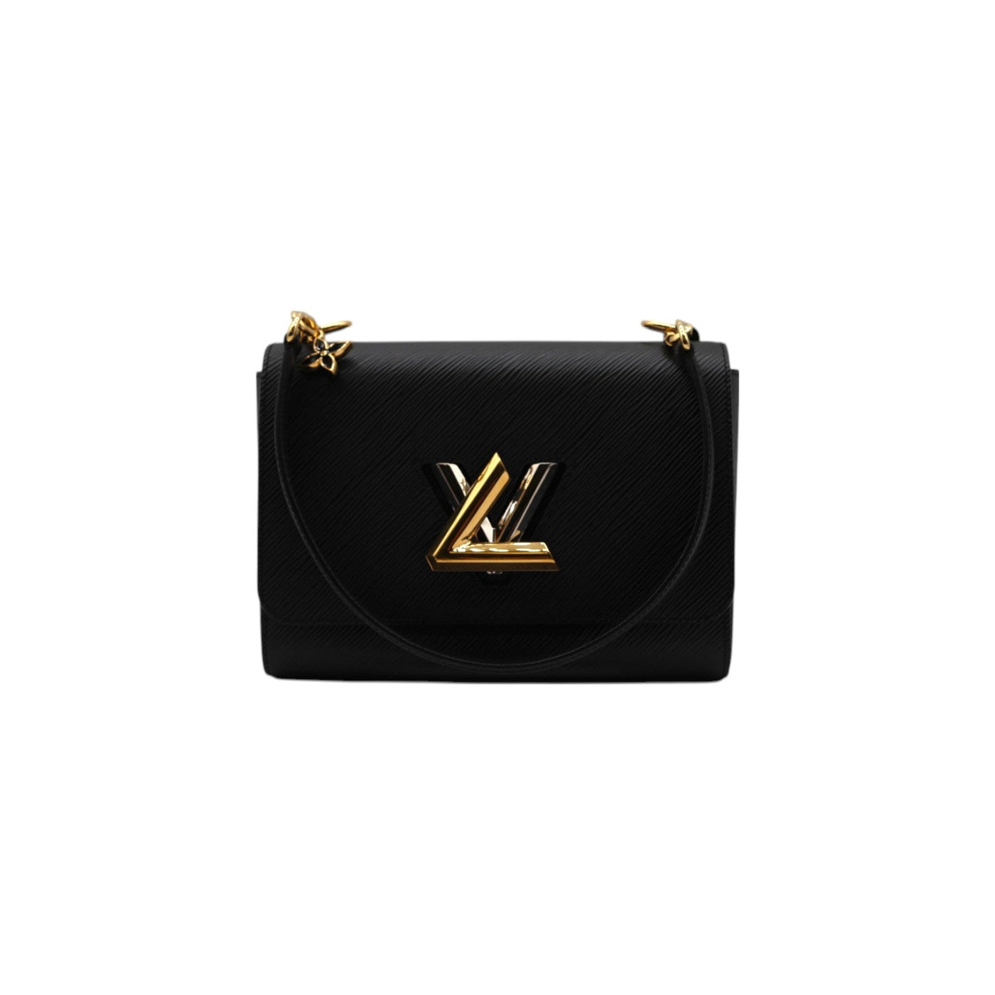 Louis Vuitton Twist MM Epi Leather In Black