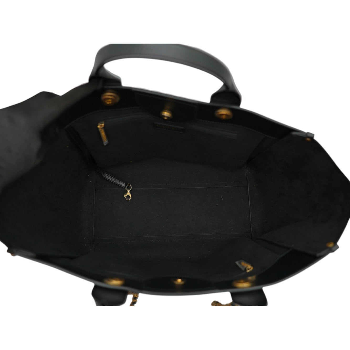 CHANEL Deauville Caviar Leather Tote Bag In Black
