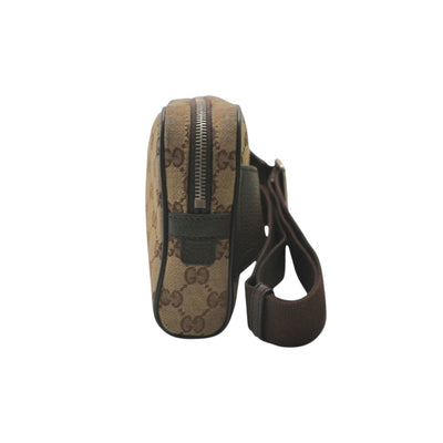 Gucci Monogram Canvas Belt Bag In Brown