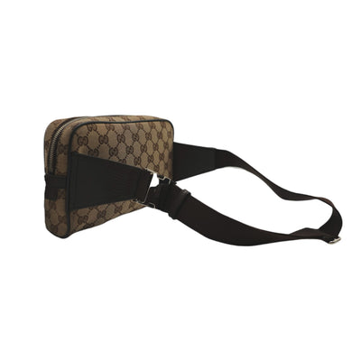 Gucci Monogram Canvas Belt Bag In Brown