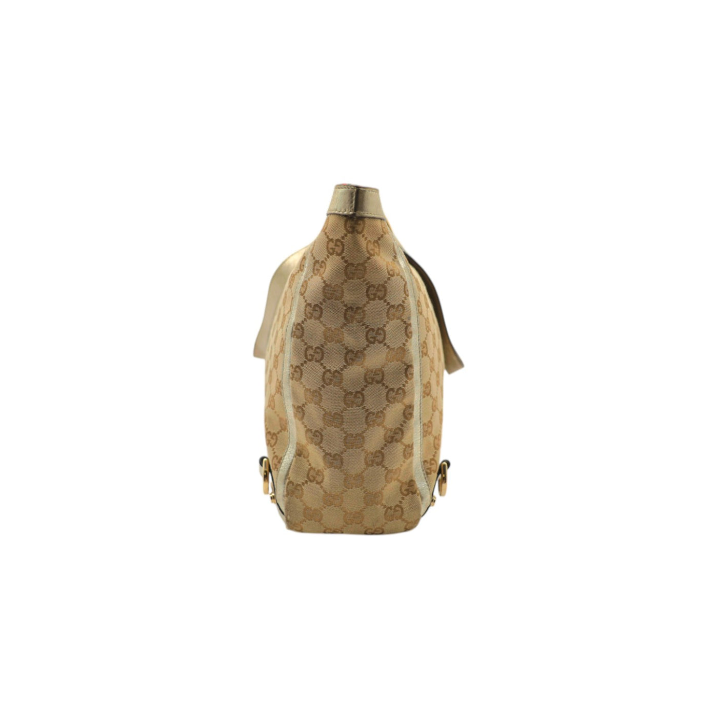 Gucci GG Abbey D-Ring Canvas Tote Bag In Beige