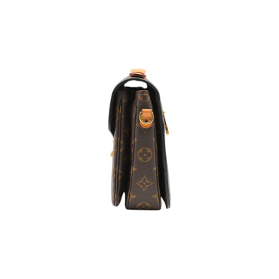 Louis Vuitton Pochette Metis Monogram Canvas In Brown