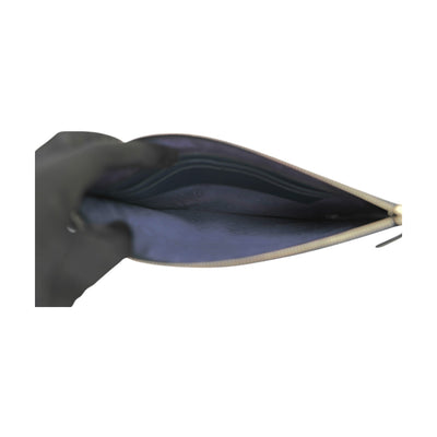Gucci Microguccissima Leather Clutch In Dark Navy Blue