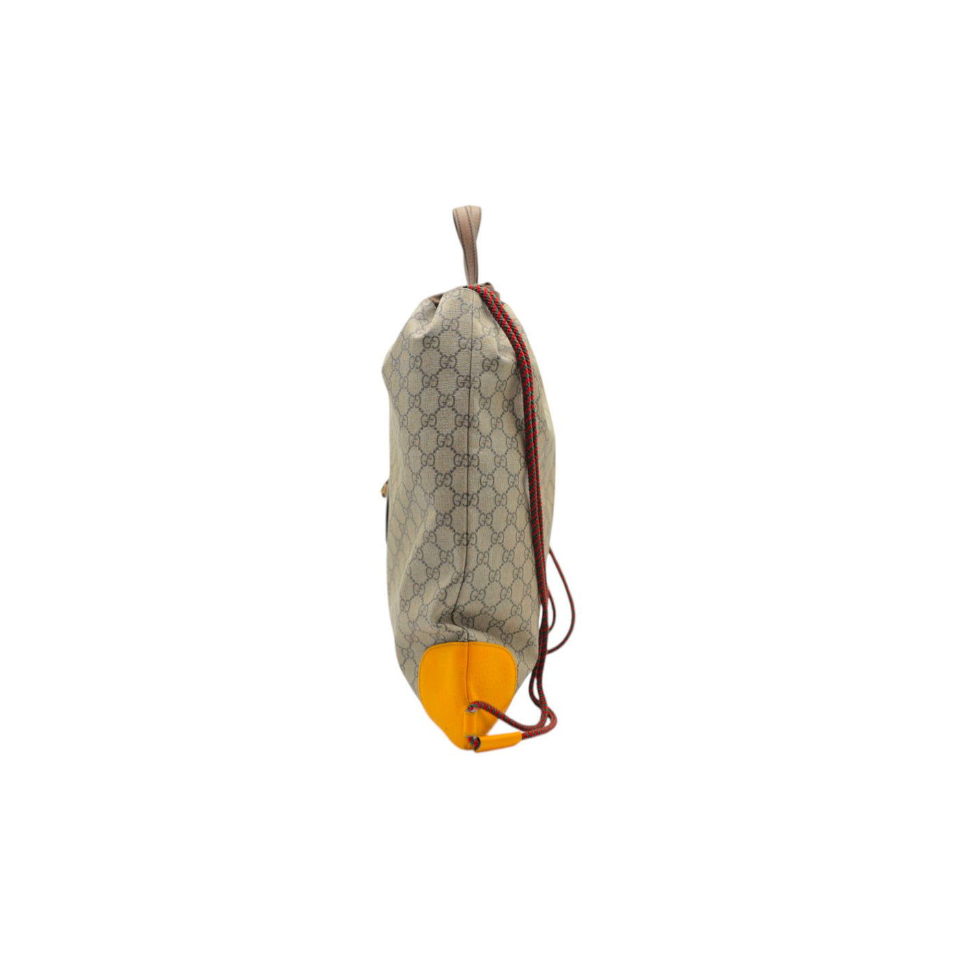 Gucci GG Supreme Monogram Neo Vintage Drawstring Backpack