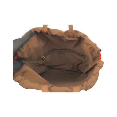 Gucci GG Supreme Monogram Neo Vintage Drawstring Backpack