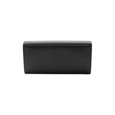 Fendi FF Diamonds Contiental Wallet On Chain In Black