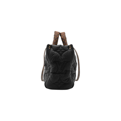 Louis Vuitton Ecnoyl Pillow OnTheGo Monogram Nylon PM Tote Bag In Black
