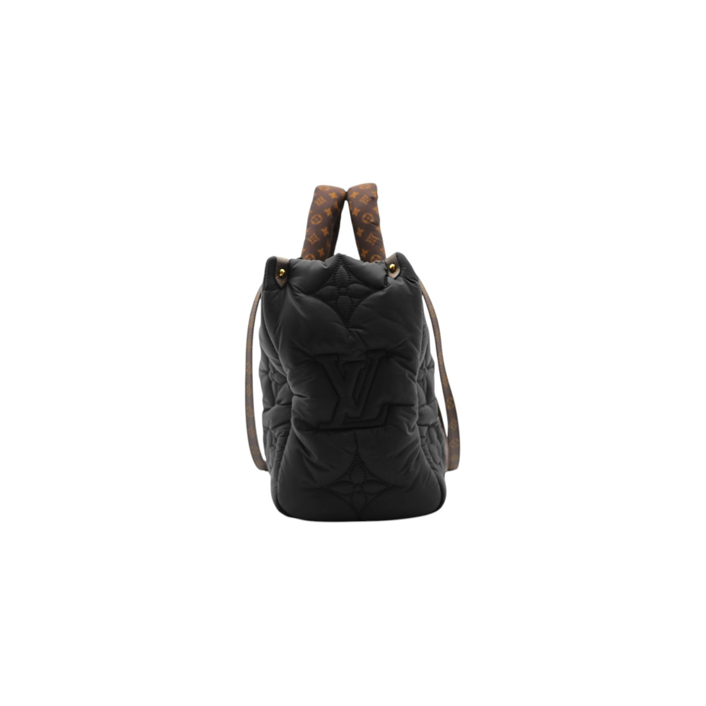 Louis Vuitton Ecnoyl Pillow OnTheGo Monogram Nylon PM Tote Bag In Black