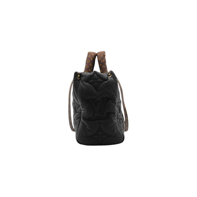 Louis Vuitton Ecnoyl Pillow OnTheGo Monogram Nylon PM Tote Bag In Black