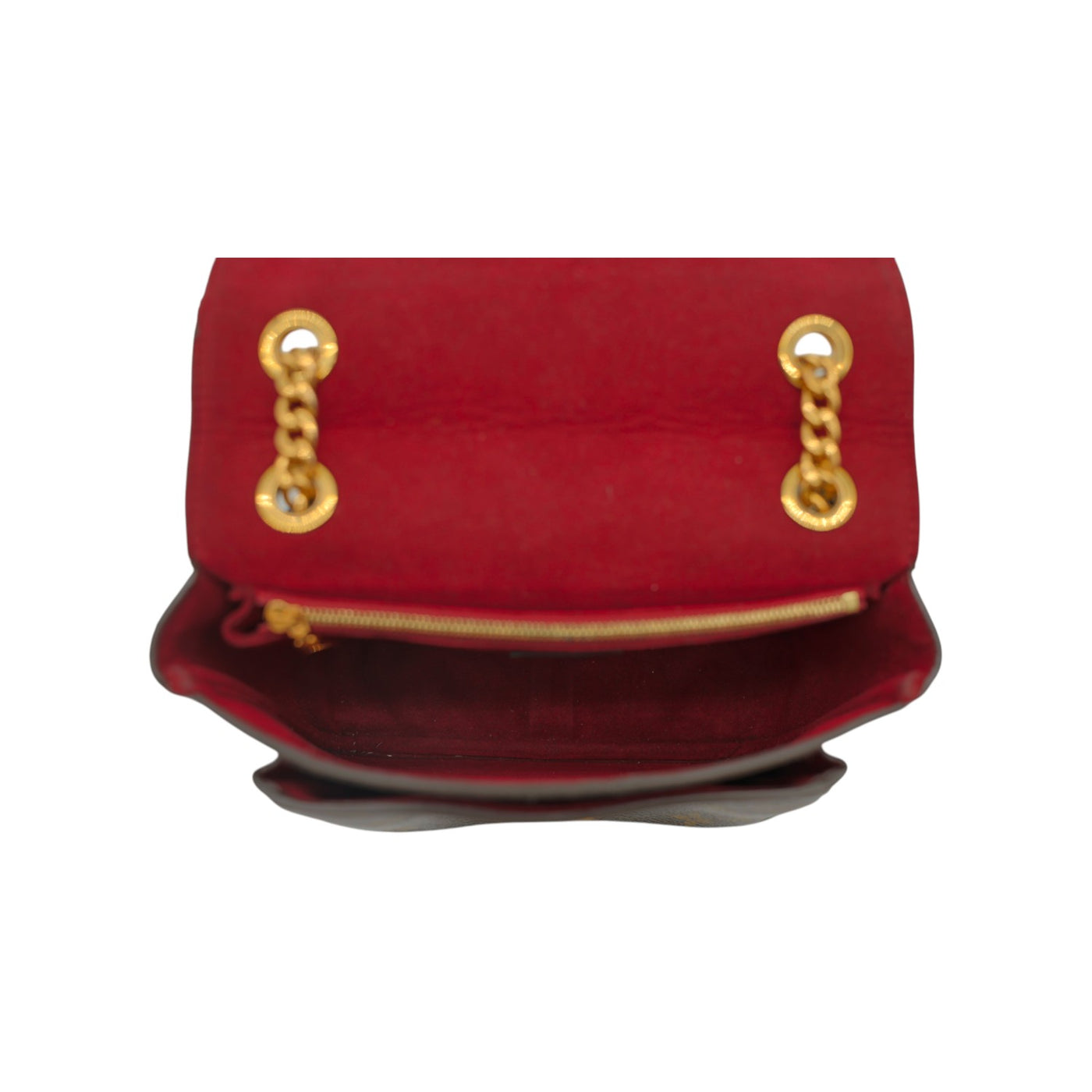 Louis Vuitton Passy Monogram Canvas With Gold Chain Strap