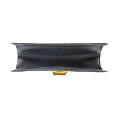 Gucci Sylvie Mini Calfskin Crossbody Bag In Black