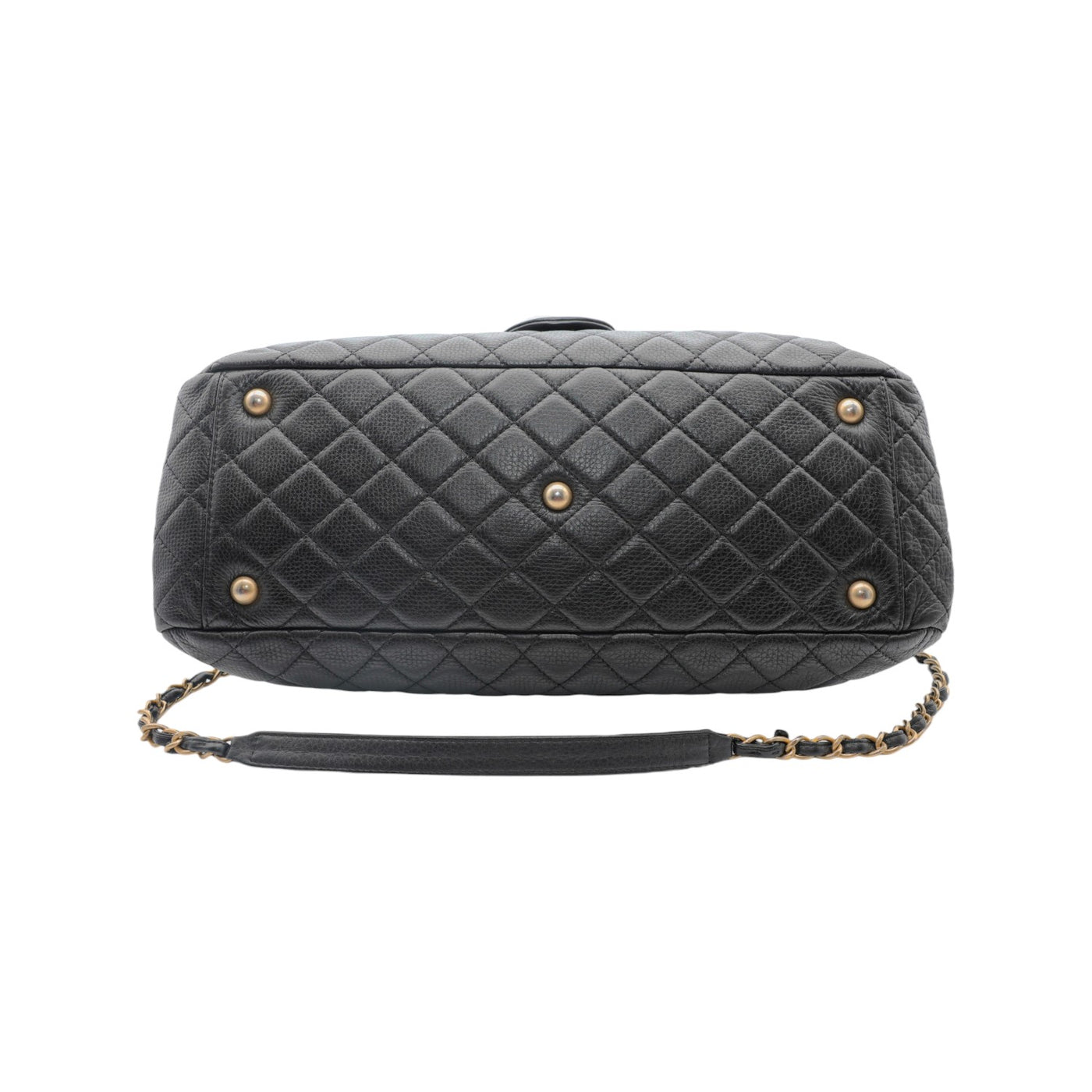 CHANEL Flap XXL Calfskin Shoulder Bag in Black