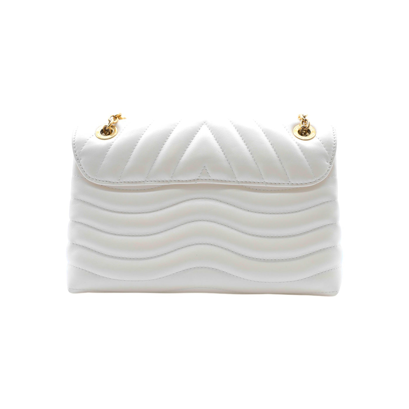 Louis Vuitton Wave Chain MM Bag In White