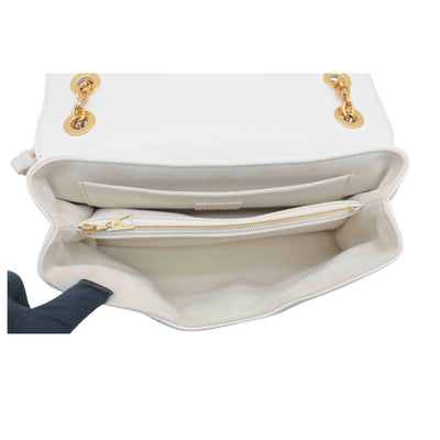 Louis Vuitton Wave Chain MM Bag In White