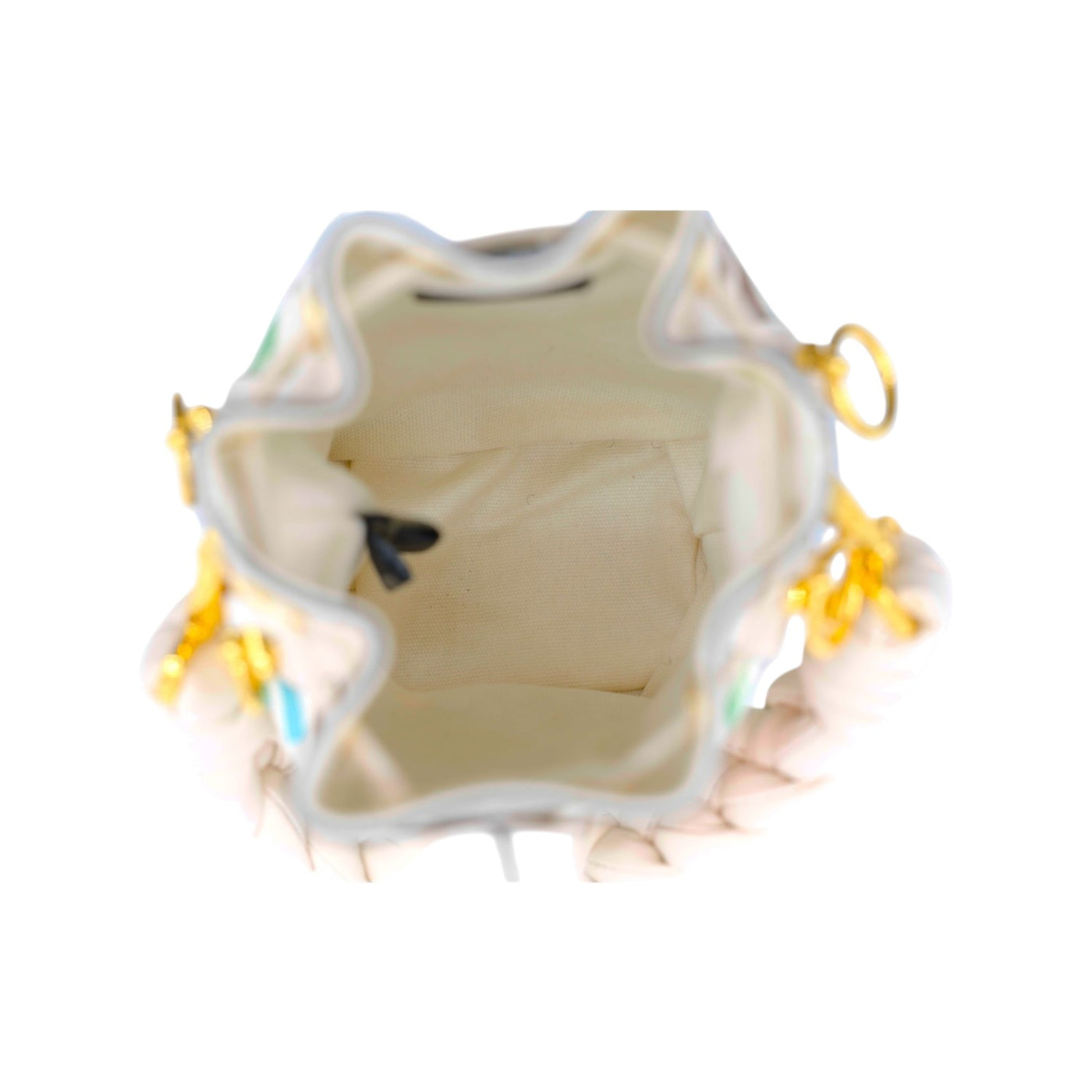 Fendi 2023 Mini Zucca Mon Tresor Multicolor Bucket Bag