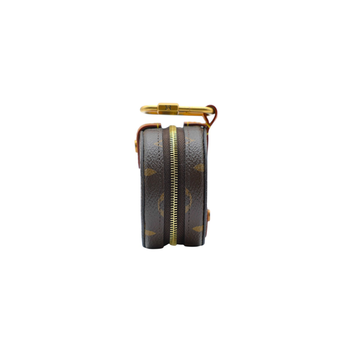 Louis Vuitton Monogram Canvas Legacy Round Pouch Round Charm Bag in Brown