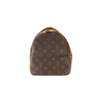 Louis Vuitton Speedy 30 Monogram Canvas Handbag In Brown