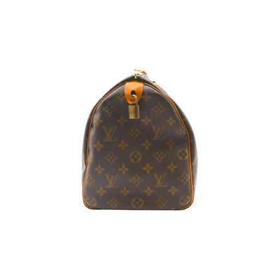 Louis Vuitton Speedy 30 Monogram Canvas Handbag In Brown