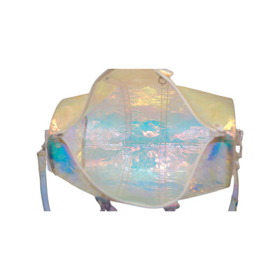 Louis Vuitton PVC Monogram Prism Keepall Bandouliere 50