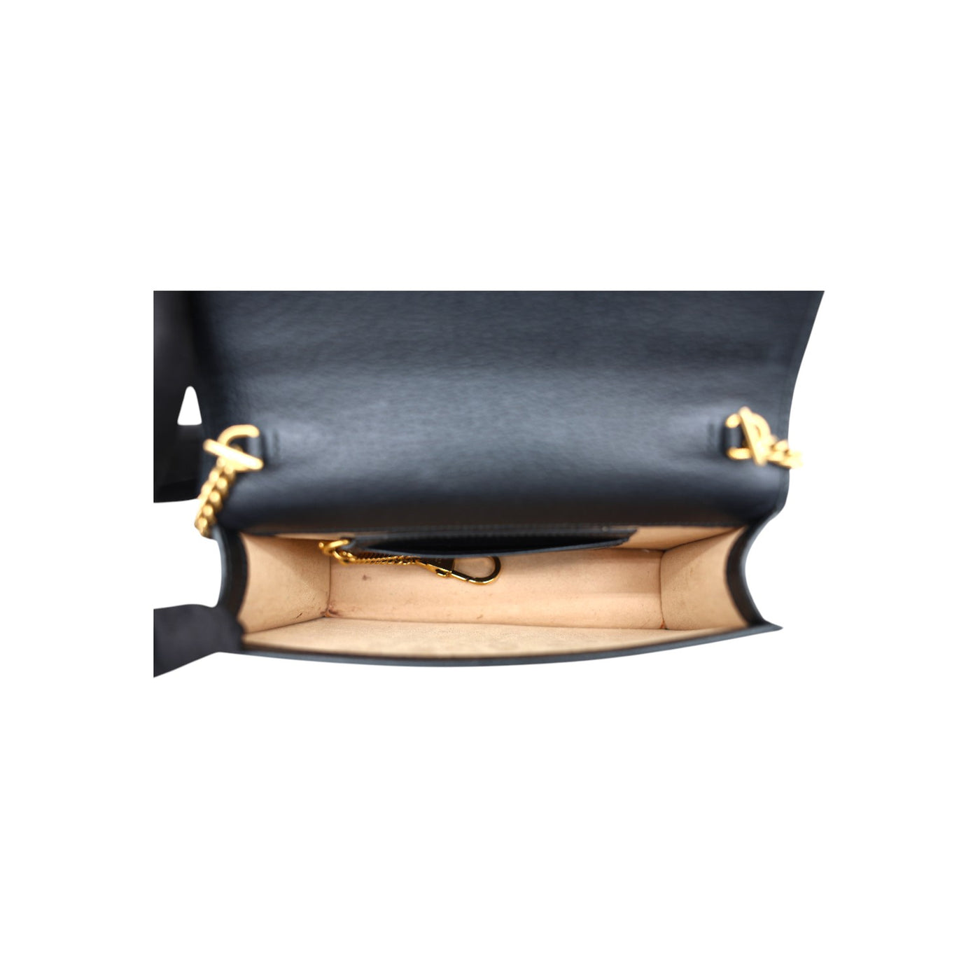 Gucci Diana Mini Chain Crossbody Bag In Black