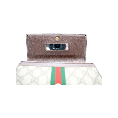 Gucci Ophidia GG Supreme Canvas Wallet On Chain
