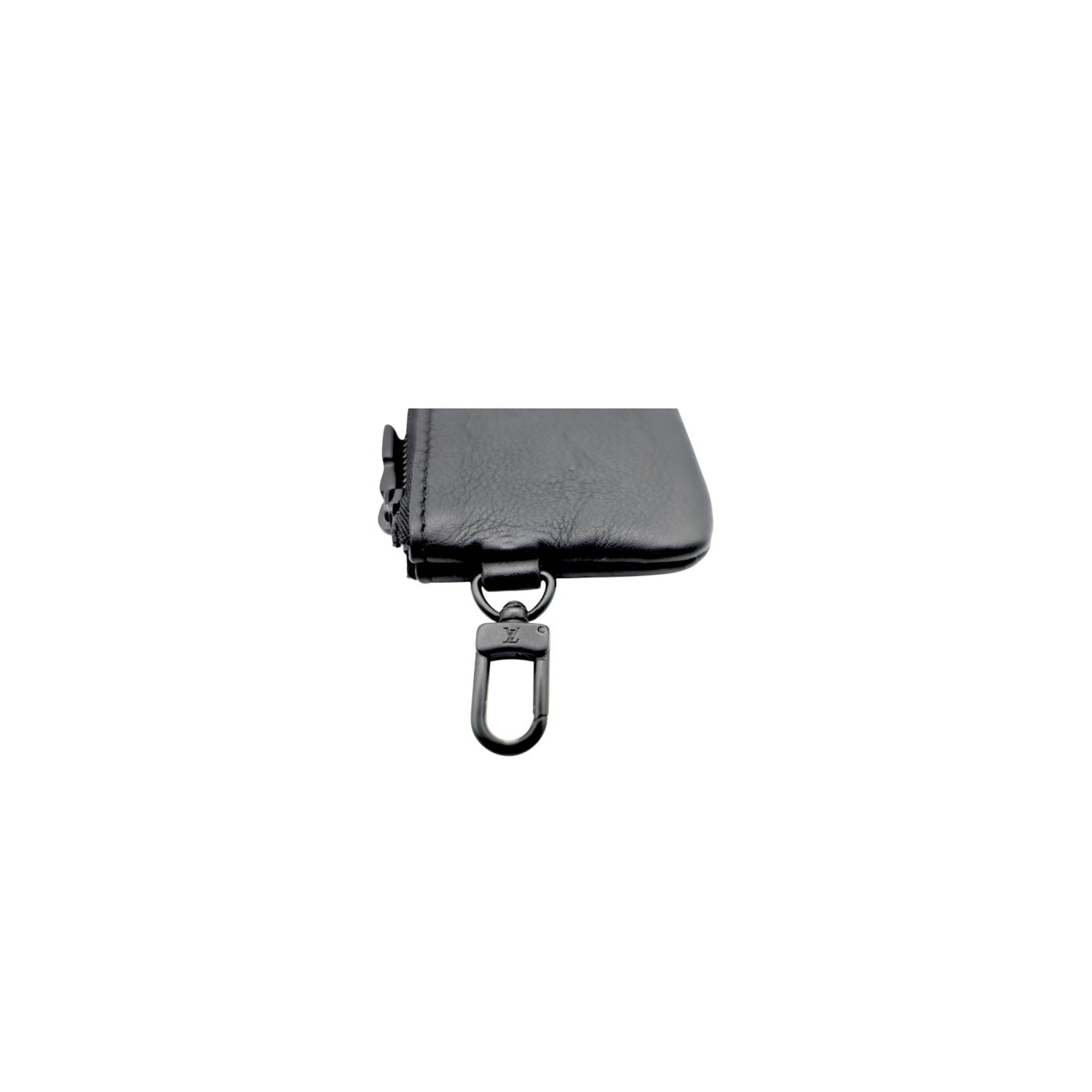 Louis Vuitton Empreinte Leather Key Pouch In Black