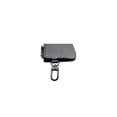 Louis Vuitton Empreinte Leather Key Pouch In Black