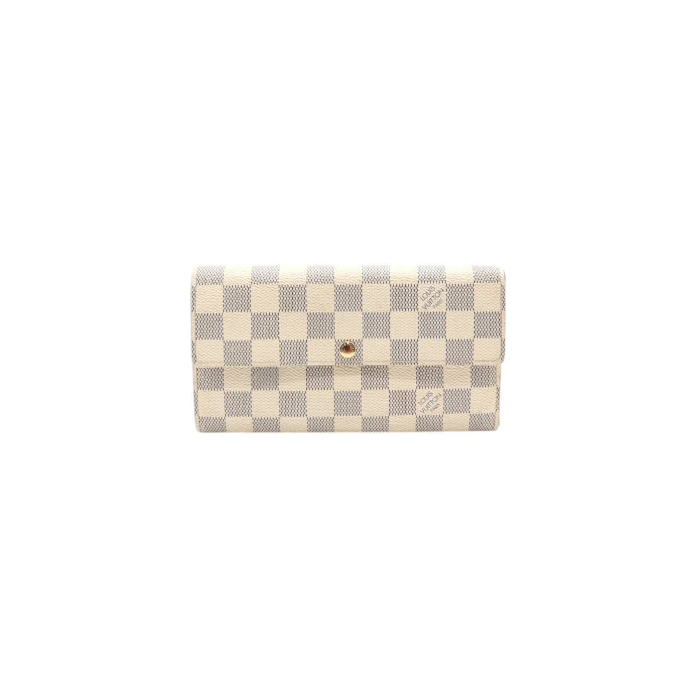 Louis Vuitton Damier Azur Pattern Sarah Wallet