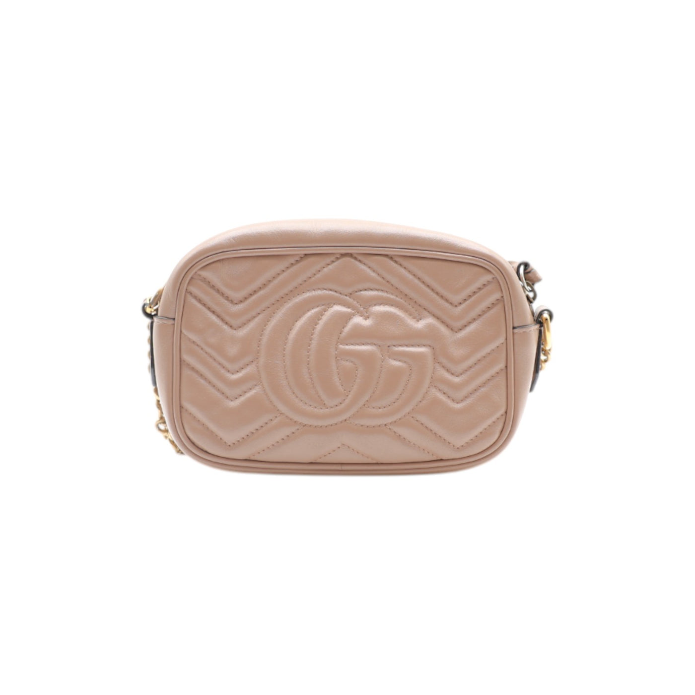 GG Marmont Mini Crossbody Bag In Taupe