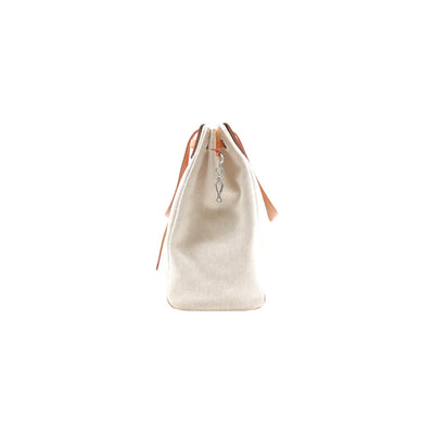 Hermès Toile Vache Hunter Cabas MM Handbag