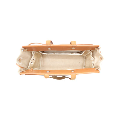 Hermès Toile Vache Hunter Cabas MM Handbag