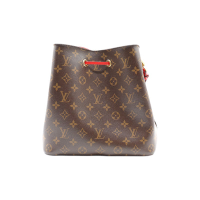 Louis Vuitton Monogram Neonoe MM Coquelicot Shoulder Bag