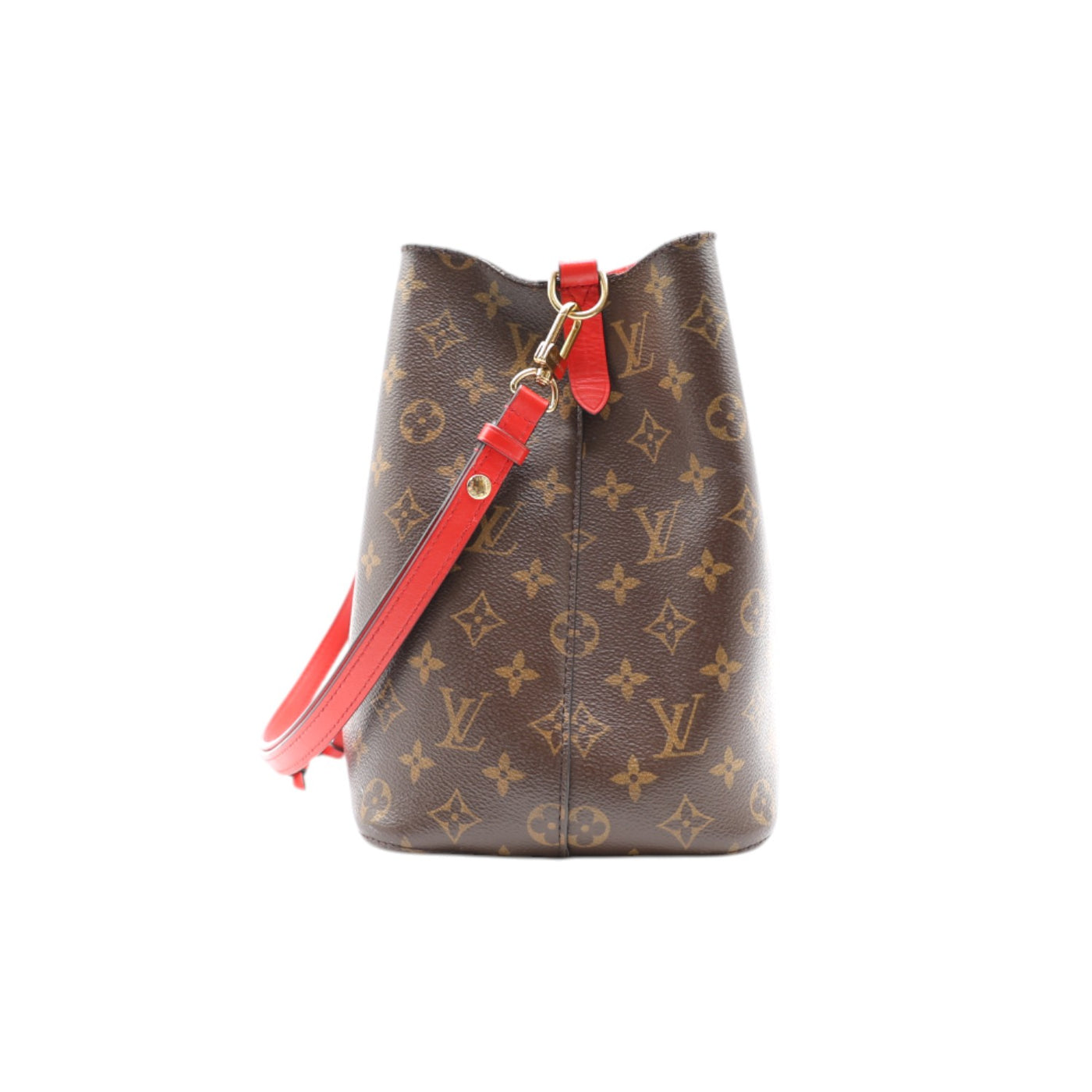 Louis Vuitton Monogram Neonoe MM Coquelicot Shoulder Bag