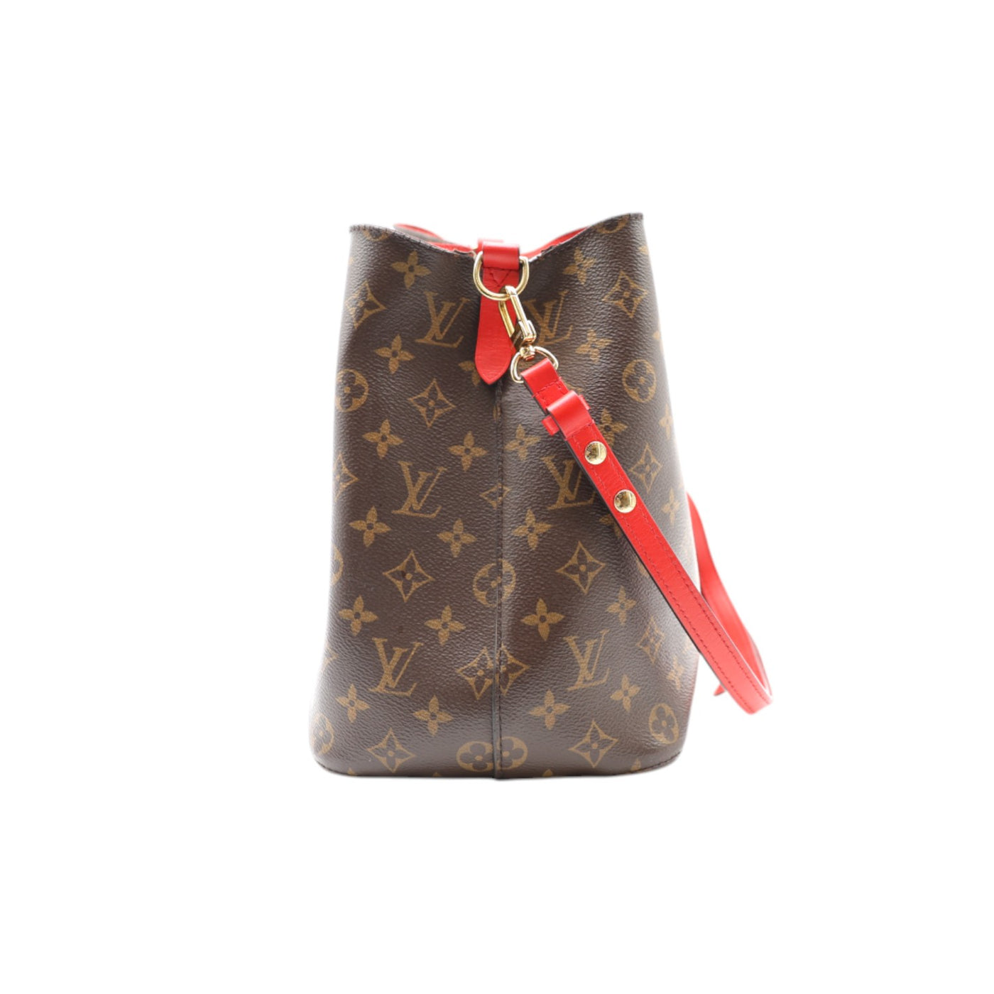 Louis Vuitton Monogram Neonoe MM Coquelicot Shoulder Bag
