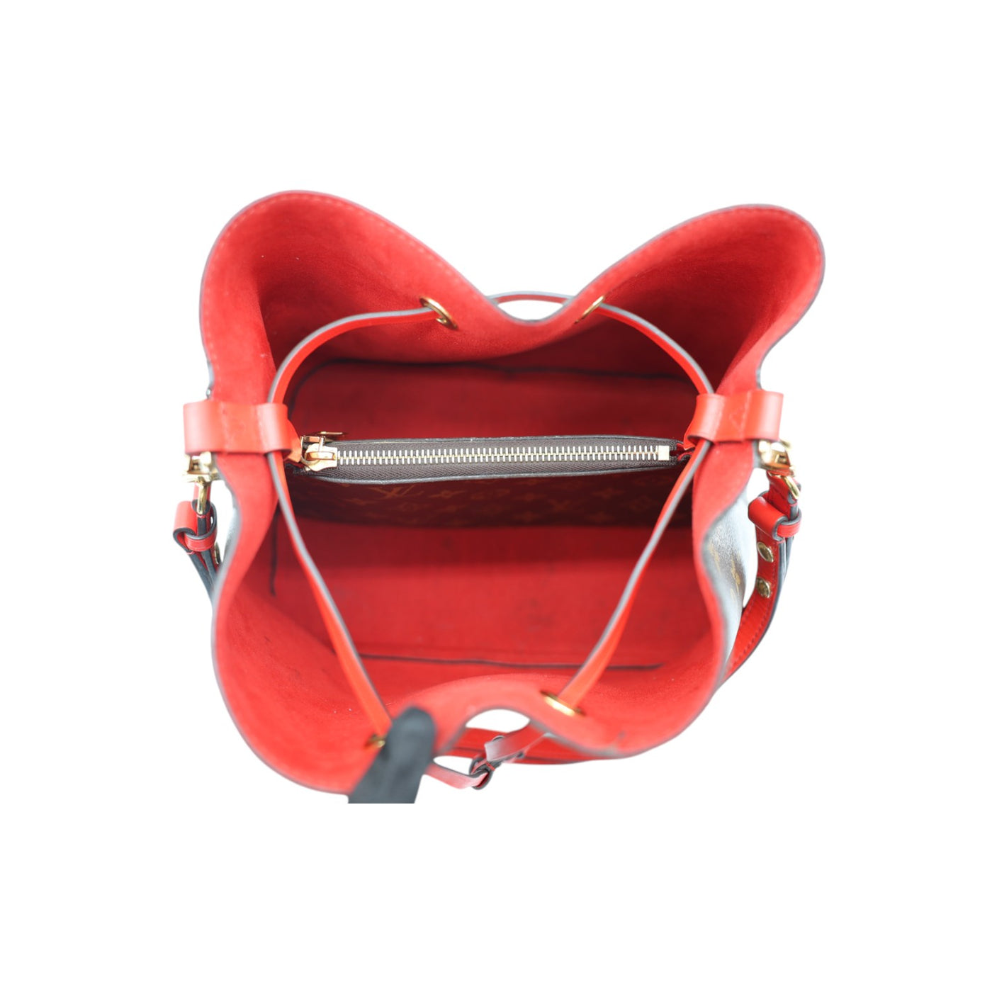 Louis Vuitton Monogram Neonoe MM Coquelicot Shoulder Bag