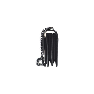 YSL Saint Laurent Monogram Monochrome Medium Sunset Bag In Black