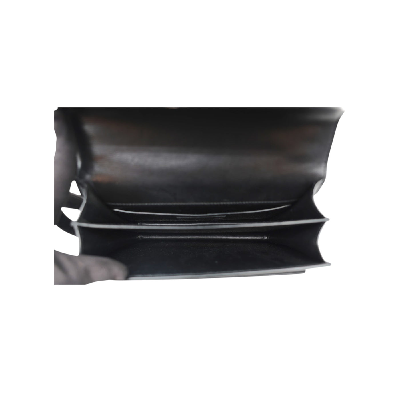 YSL Saint Laurent Monogram Monochrome Medium Sunset Bag In Black