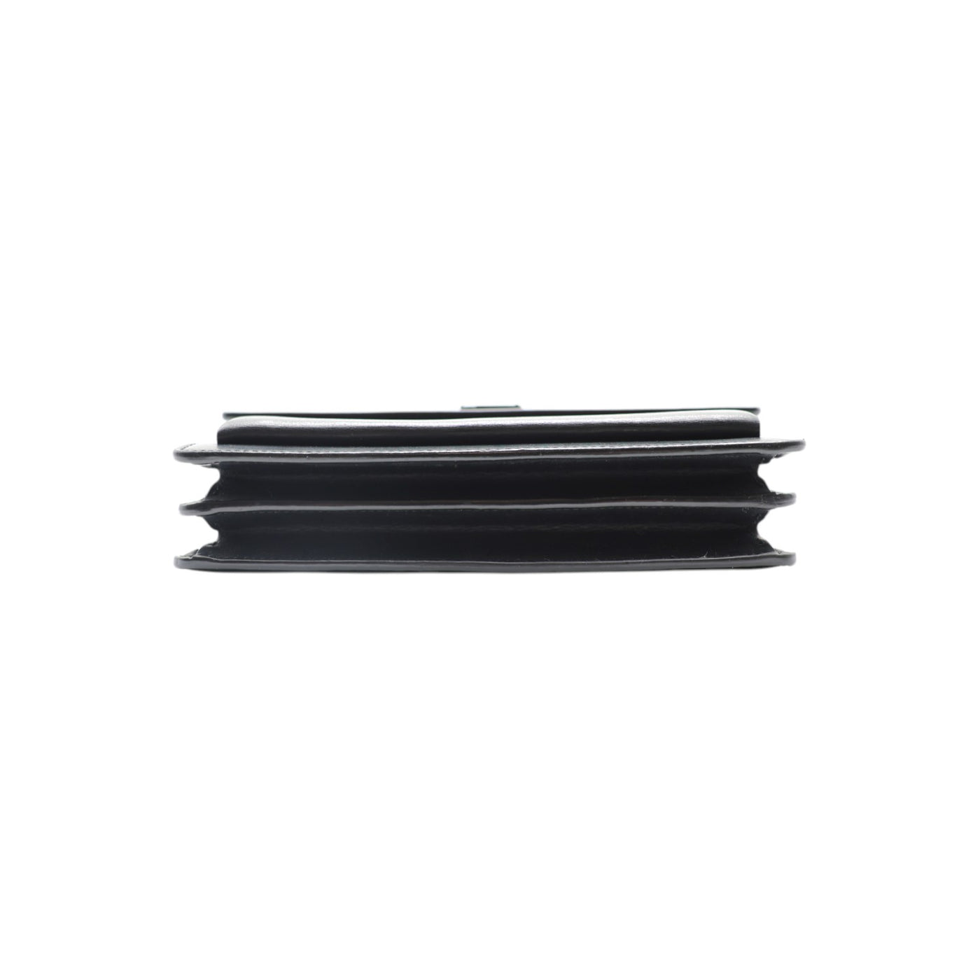 YSL Saint Laurent Monogram Monochrome Medium Sunset Bag In Black