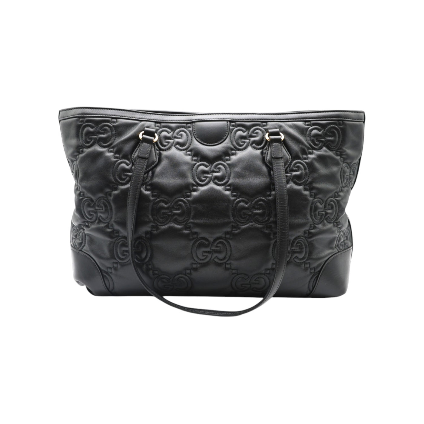 Gucci GG Calfskin Matelasse Medium Ophidia Tote Bag