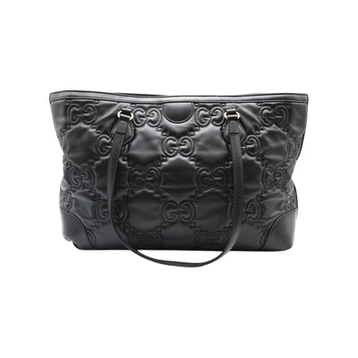 Gucci GG Calfskin Matelasse Medium Ophidia Tote Bag