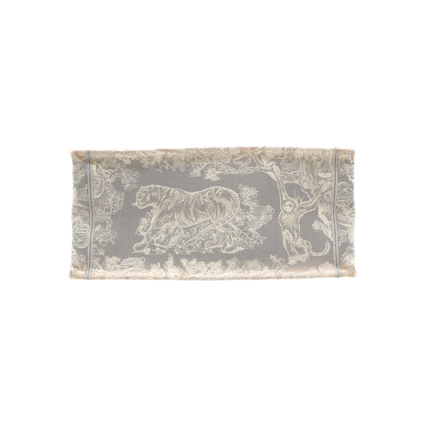 Christian Dior Toile De Jouy Medium Book Tote Bag In Grey