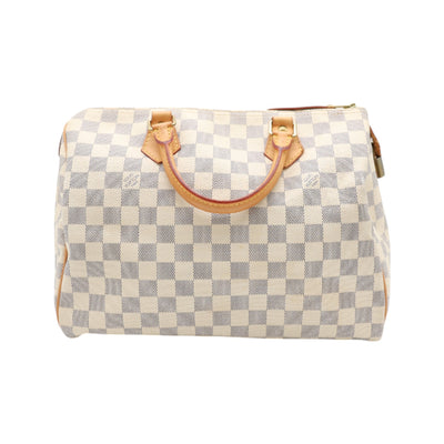 Louis Vuitton Speedy 30 Damier Azur Handbag