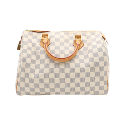Louis Vuitton Speedy 30 Damier Azur Handbag