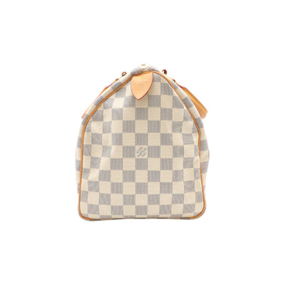 Louis Vuitton Speedy 30 Damier Azur Handbag